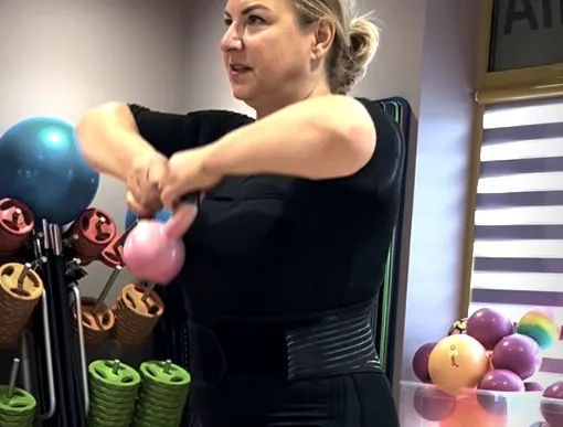 Trening w kombinezonie EMS
